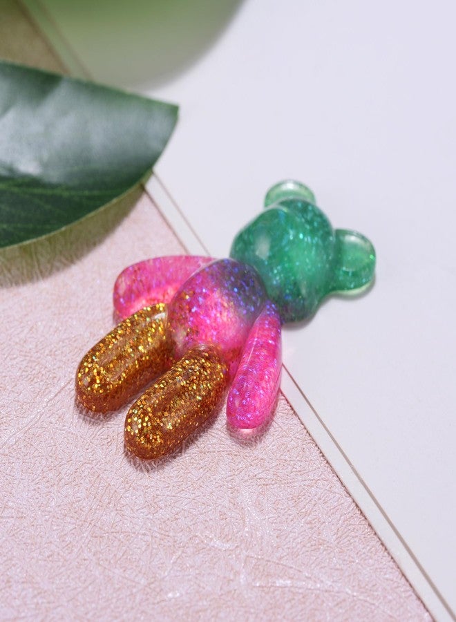 Aesnefe Pocket Bear Hug, Anxiety Relief Gifts, Mental Health Positivity Gift for Anxious Friend, Autism Fidget Gifts for Teen, Surgery Worry Gift, Thoughtful Present for School Anxiety, Green Gold - Image 3